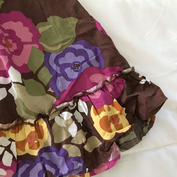 6/$25 Girls 6 Floral Halter Dress - Picture 3 of 7